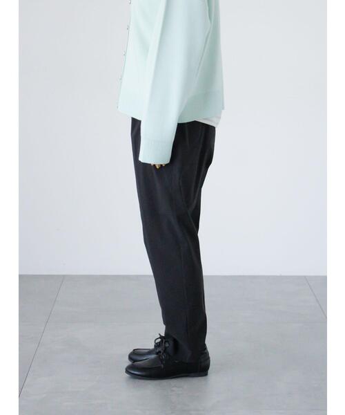 Lugnoncure（ルノンキュール）の「ストレッチテーパードパンツ（その他パンツ・レディース・オフホワイト/ブラック/ネイビー/ベージュ・S/M/L）」の15枚目の写真