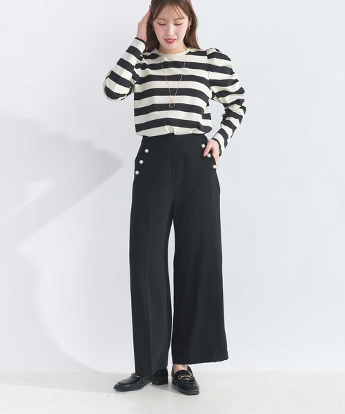 PICCIN（ピッチン）の「袖ギャザーカットソー（Tシャツ/カットソー・レディース・アイボリー/オフホワイト/モカ・M）」の14枚目の写真