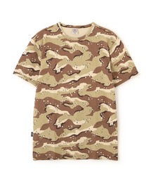 《DAILY/デイリー》RIB SHORT SLEEVE CREW NECK T-SHIRT "CAMOUFLAGE" / リブ クルーネック 半袖Tシャツ "カモフラージュ" デイリーウェア / AVIREX / アヴィレックス