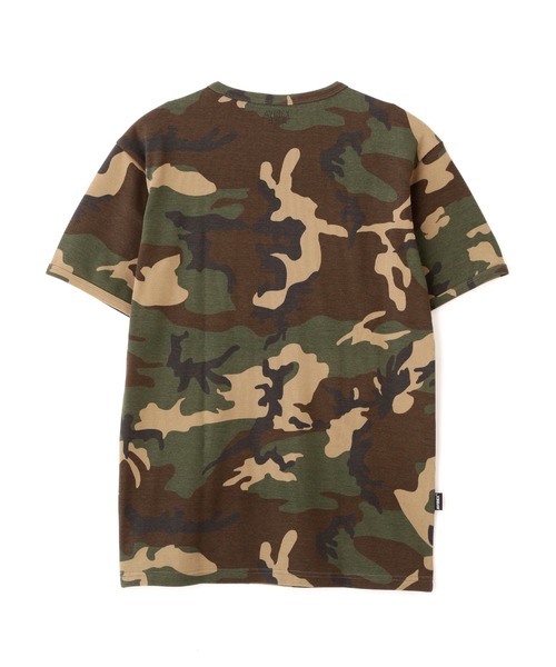 AVIREX（アヴィレックス）の「《WEB限定》DAILY RIB SHORT SLEEVE CREW NECK T-SHIRT "CAMOUFLAGE" / リブ クルーネック 半袖Tシャツ "カモフラージュ" デイリーウェア / AVIREX / アヴィレックス（Tシャツ/カットソー・メンズ・グレー系カモフラージュ/グリーン系カモフラージュ・SMALL/MEDIUM/LARGE/X-LARGE）」の4枚目の写真
