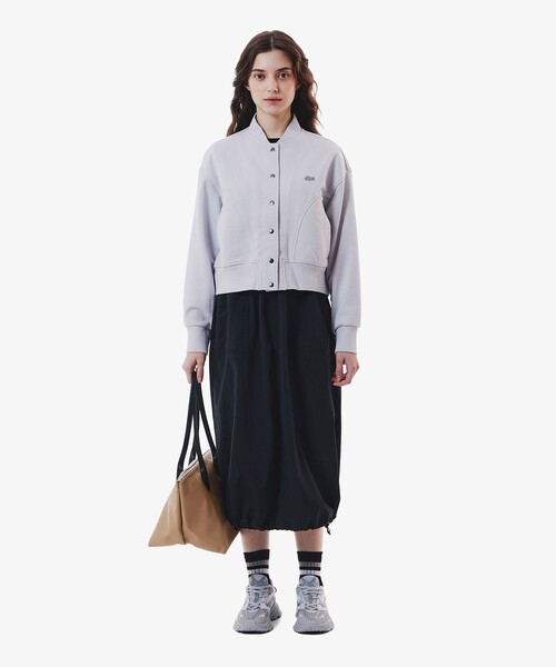 LACOSTE(ラコステ)の「異素材切り替え バルーンシルエット コンビネーションノースリーブドレス ワンピース(ワンピース・レディース・ベージュ/ブラック・40/38/36/34)」の22枚目の写真