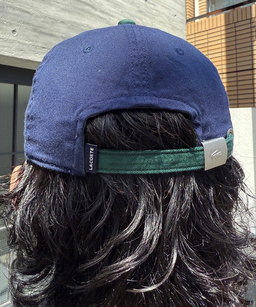 LACOSTE(ラコステ)の「【LACOSTE】バイカラーワンポイントキャップ L1272 CBS(キャップ・メンズ・ネイビー/ホワイト/ブラック・FREE)」の17枚目の写真