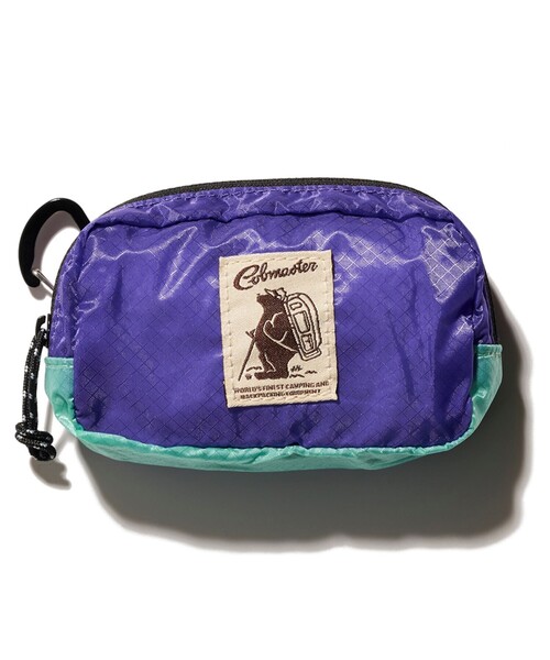 COBMASTER（コブマスター）の「【COBMASTER】SIL SQUARE POUCH S ポーチ 小物入れ ミニウォレット（ポーチ・メンズ・ブラック/ホワイト/キャメル/パープル/イエロー/オレンジ/ミント・FREE）」の4枚目の写真