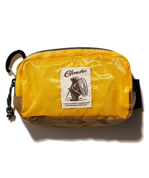 COBMASTER（コブマスター）の「【COBMASTER】SIL SQUARE POUCH S ポーチ 小物入れ ミニウォレット（ポーチ・メンズ・ブラック/ホワイト/キャメル/パープル/イエロー/オレンジ/ミント・FREE）」の5枚目の写真