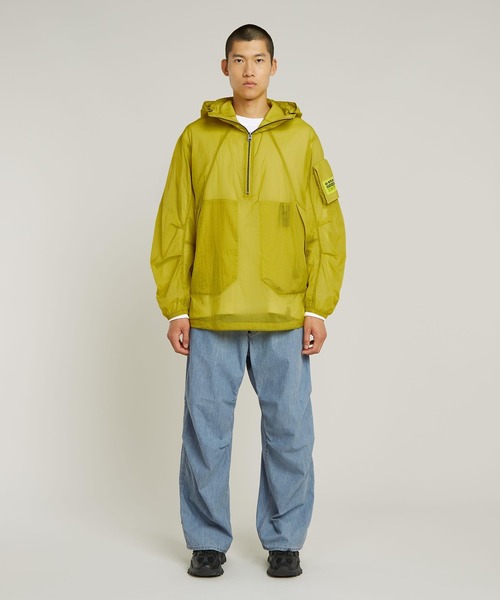 G-STAR(ジースター)の「LIGHTWEIGHT PACKABLE ANORAK/ライトウェイトパッカブルアノラックパーカー(ナイロンジャケット・メンズ・イエロー系その他・MEDIUM/LARGE/X-SMALL/SMALL/X-LARGE)」の6枚目の写真