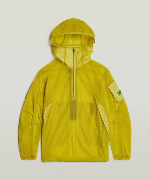 G-STAR(ジースター)の「LIGHTWEIGHT PACKABLE ANORAK/ライトウェイトパッカブルアノラックパーカー(ナイロンジャケット・メンズ・イエロー系その他・MEDIUM/LARGE/X-SMALL/SMALL/X-LARGE)」の4枚目の写真