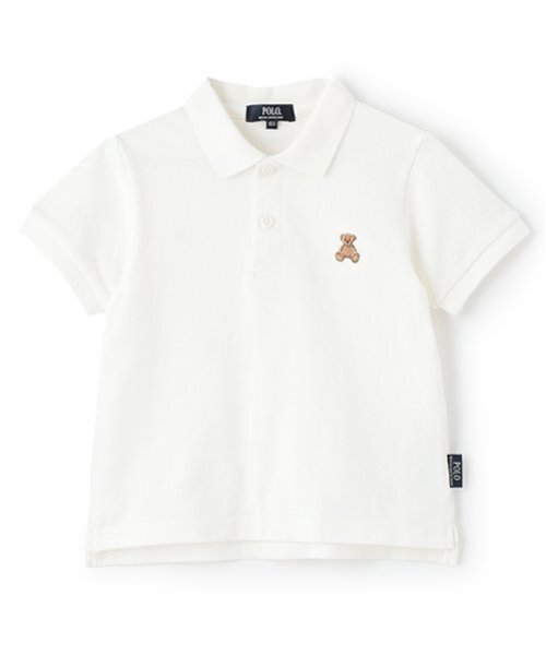 petit main（プティマイン）の「【POLO BCS】半袖ポロシャツ（ポロシャツ・キッズ・オフホワイト/ブルー/キナリ/モカ・100cm/80ｃｍ/90cm/120cm/130cm/110cm）」の20枚目の写真