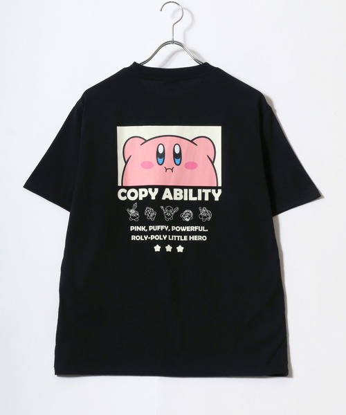MARUKAWA(マルカワ)の「Kirby's Dream Land/星のカービィ 吸汗速乾 QUICK DRY キャラクター バックプリント半袖Tシャツ レディース メンズ(Tシャツ/カットソー・レディース・ブラック/ネイビー/オートミール/ピンク・M/LL/L)」の12枚目の写真