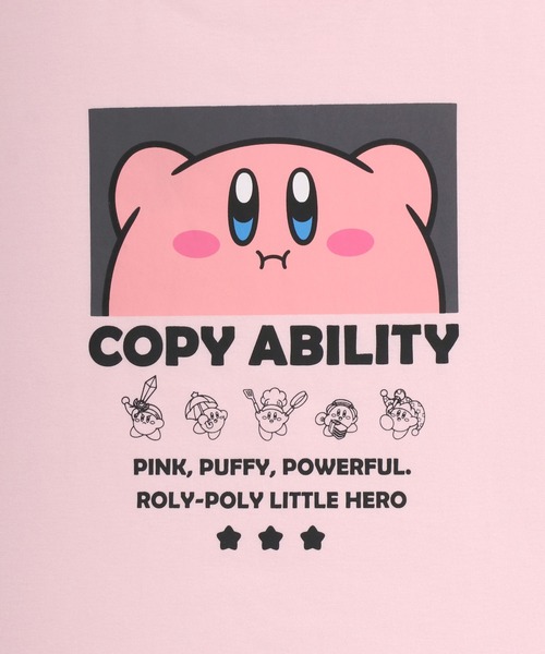 MARUKAWA(マルカワ)の「Kirby's Dream Land/星のカービィ 吸汗速乾 QUICK DRY キャラクター バックプリント半袖Tシャツ レディース メンズ(Tシャツ/カットソー・レディース・ブラック/ネイビー/オートミール/ピンク・M/LL/L)」の19枚目の写真