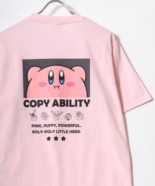 【フォローで半額】星のカービィ　Tシャツ　半袖　M USA古着　アイボリー Amazon | [カービィ] Tシャツ 半袖 星のカービィ ドットアイコン