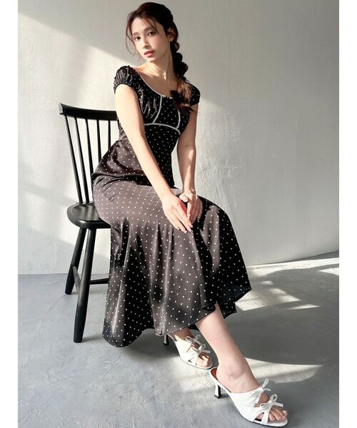 RESEXXY（リゼクシー）の「ダブルリボンピンヒールサンダル（サンダル・レディース・ホワイト/レッド・SMALL/MEDIUM/LARGE）」の12枚目の写真