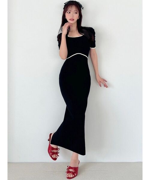 RESEXXY（リゼクシー）の「ダブルリボンピンヒールサンダル（サンダル・レディース・ホワイト/レッド・SMALL/MEDIUM/LARGE）」の14枚目の写真