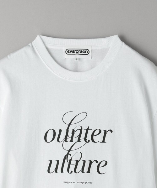 evergreen（エバーグリーン）の「＜evergreen＞COUNTER CULTUR Tシャツ（Tシャツ/カットソー・メンズ・ホワイト・M/L/S）」の4枚目の写真
