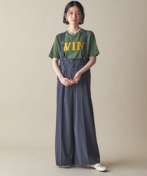 【シップス　ウィメン】NINE CASE:〈洗濯機可能〉パッチワーク ロゴ TEE セール】NINE CASE:〈洗濯機可能〉パッチワーク ロゴ TEE（T