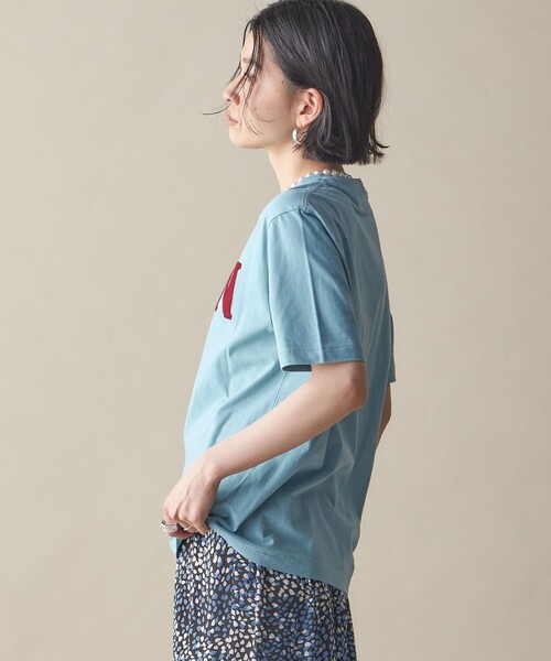 セール】NINE CASE:〈洗濯機可能〉パッチワーク ロゴ TEE（T