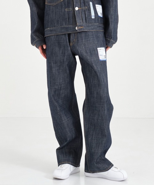 MIHARAYASUHIRO/ミハラヤスヒロ】SELVAGE DENIM STRAIGHT PANTS