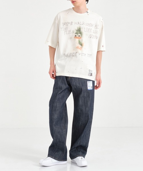 In・stru(men-tal).(インストルメンタル)の「【MIHARAYASUHIRO/ミハラヤスヒロ】SELVAGE DENIM STRAIGHT PANTS(デニムパンツ・メンズ・インディゴブルー/ブラック・44/46/48/50)」の6枚目の写真