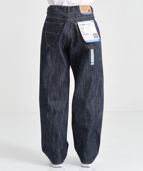 In・stru(men-tal).(インストルメンタル)の「【MIHARAYASUHIRO/ミハラヤスヒロ】SELVAGE DENIM STRAIGHT PANTS(デニムパンツ・メンズ・インディゴブルー/ブラック・44/46/48/50)」の9枚目の写真