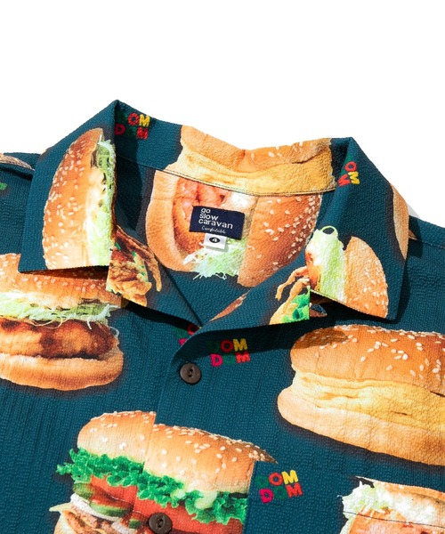 go slow caravan(ゴースローキャラバン)の「DOMDOM × gsc ストレッチサッカー S/Sシャツ(シャツ/ブラウス・メンズ・アイボリー/ネイビー・MEDIUM/LARGE/X-LARGE)」の3枚目の写真