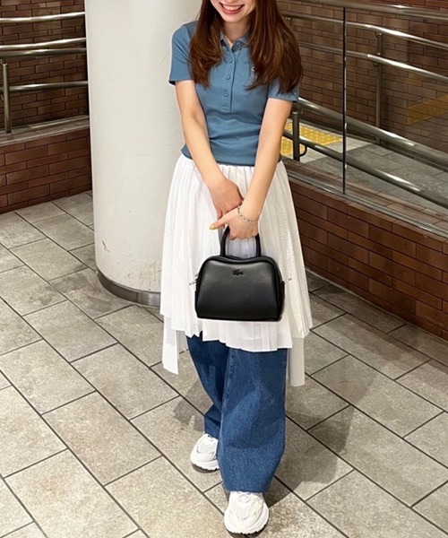ラコステ【新品】タイトフィットリブニットポロシャツ （ホワイト） LACOSTE｜タイトフィットリブニットポロシャツ | Rakuten