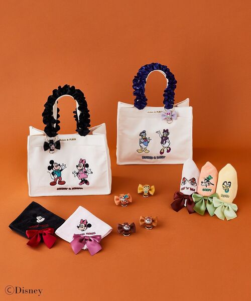 Maison de FLEUR(メゾンドフルール)の「Minnie Mouse/タオルハンカチ(ハンカチ/ハンドタオル・レディース・ライトピンク・FREE)」の10枚目の写真