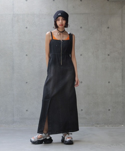 mページ✽+ワンピース+✽ セール】ライトデニムキャミワンピース（ワンピース）｜PAGEBOY