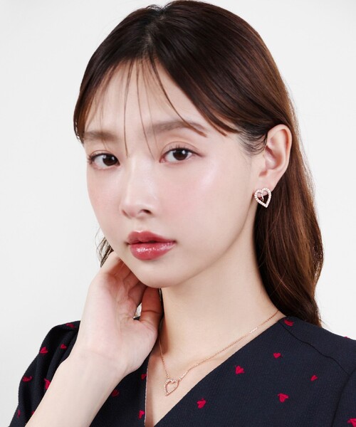TOCCA(トッカ)の「WISH IN HEART EARRINGS イヤリング(イヤリング・レディース・シルバー系/ローズ系/ゴールド系・F)」の13枚目の写真