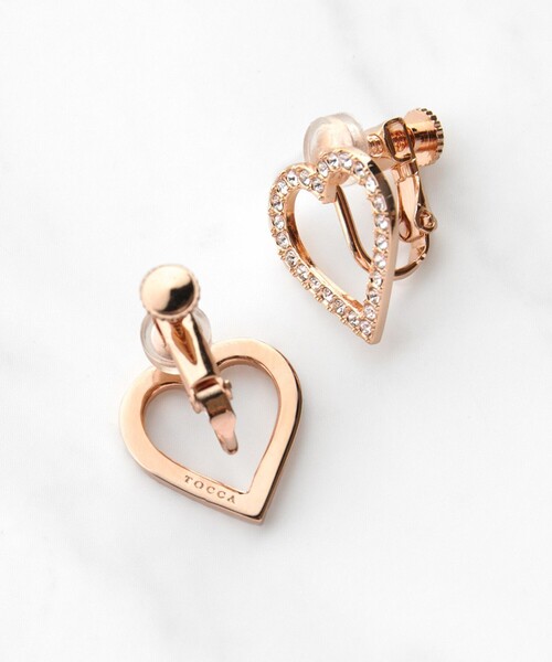 TOCCA(トッカ)の「WISH IN HEART EARRINGS イヤリング(イヤリング・レディース・シルバー系/ローズ系/ゴールド系・F)」の12枚目の写真