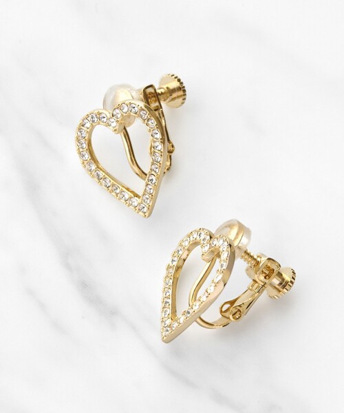 TOCCA(トッカ)の「WISH IN HEART EARRINGS イヤリング(イヤリング・レディース・シルバー系/ローズ系/ゴールド系・F)」の11枚目の写真