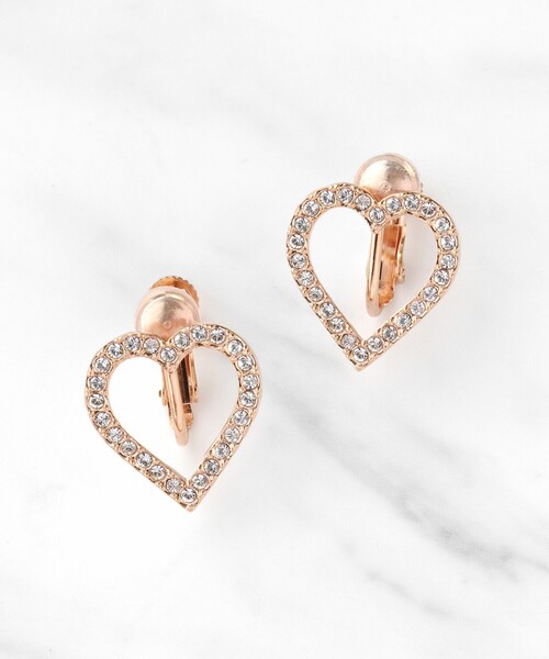 TOCCA(トッカ)の「WISH IN HEART EARRINGS イヤリング(イヤリング・レディース・シルバー系/ローズ系/ゴールド系・F)」の10枚目の写真