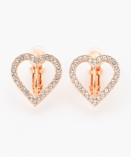 TOCCA(トッカ)の「WISH IN HEART EARRINGS イヤリング(イヤリング・レディース・シルバー系/ローズ系/ゴールド系・F)」の7枚目の写真