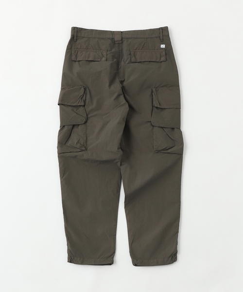 パンツ C.P COMPANY FLATT NYLON LOOSE PANTS C.P. Company Flatt Nylon Loose Utility Pants Black Cargo