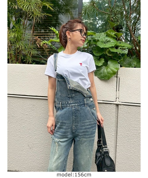 EGOIST（エゴイスト）の「ヴィンテージデニムオーバーオール（サロペット/オーバーオール・レディース・ブルー・S/M）」の9枚目の写真