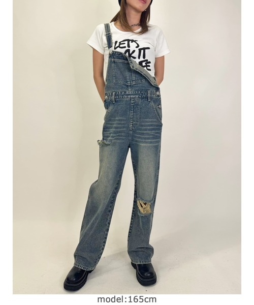 EGOIST（エゴイスト）の「ヴィンテージデニムオーバーオール（サロペット/オーバーオール・レディース・ブルー・S/M）」の15枚目の写真