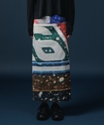 NON TOKYO | PRINT RIB SKIRT(スカート)