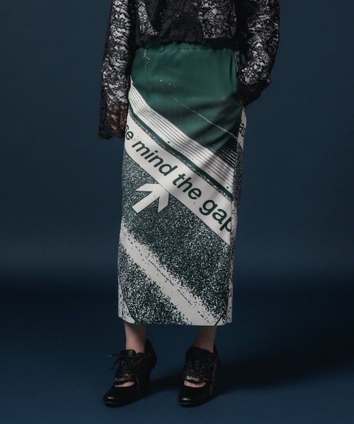 PRINT RIB SKIRT（スカート）｜NON TOKYO（ノントーキョー）の