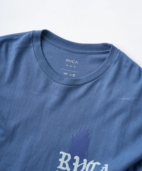 RVCA(ルーカ)の「RVCA メンズ TOUR DATES SS Tシャツ 【2025年夏モデル】/ルーカバックプリント半袖ロゴTシャツ(Tシャツ/カットソー・メンズ・ブルー系その他/ホワイト/ブラック・SMALL/MEDIUM/LARGE/X-LARGE)」の15枚目の写真