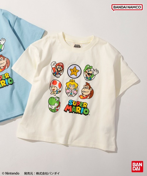 新品　タグ付き未使用ジェラー　スーパーマリオ　半袖　tシャツ　マリオ　限定　完売 セール】【スーパーマリオ】半袖Tシャツ（Tシャツ/カットソー