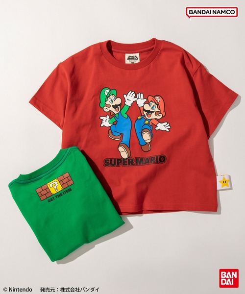 セール】【スーパーマリオ】半袖Tシャツ（Tシャツ/カットソー