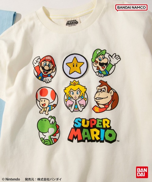 セール】【スーパーマリオ】半袖Tシャツ（Tシャツ/カットソー