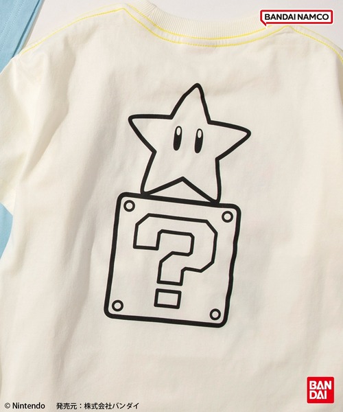 BRANSHES（ブランシェス）の「【スーパーマリオ】半袖Tシャツ（Tシャツ/カットソー・キッズ・レッド/オフホワイト/チャコールグレー/グリーン/ブルー/アイボリー・140/150/100/110/120/130）」の10枚目の写真