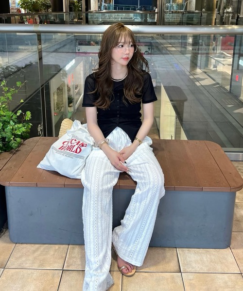 アパルトモン　シアーTシャツ L'Appartement DEUXIEME CLASSE - 新品未使用アパルトモン Sheer