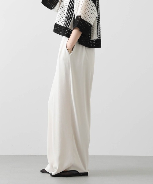 Gready Brilliant（グレディブリリアン）の「２タックワイドパンツ（その他パンツ・レディース・ブラック/グレイッシュベージュ/ドット・36/38）」の17枚目の写真