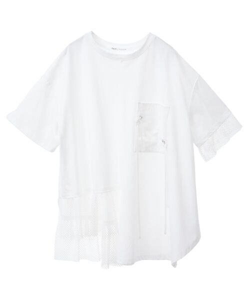 ＜＜追加＞＞ポケットアシメデザインTee ポケットアシメデザインTee（Tシャツ/カットソー）｜Editt by