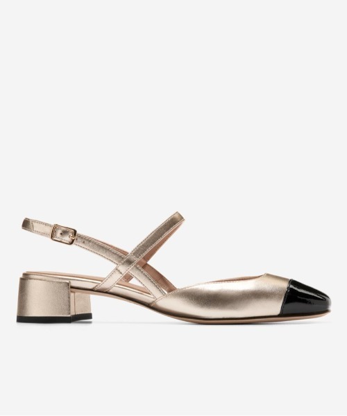 COLE HAAN ペラ ブロック ヒール スリング（チョコレート） セール】ペラ ブロックヒール スリング 35mm womens（サンダル