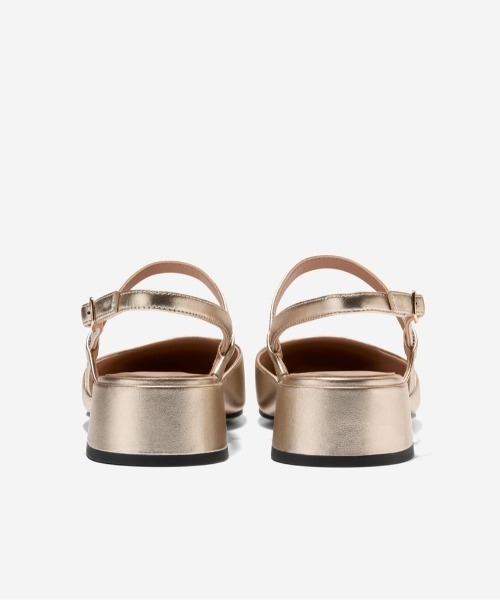 COLE HAAN ペラ ブロック ヒール スリング（チョコレート） セール】ペラ ブロックヒール スリング 35mm womens（サンダル