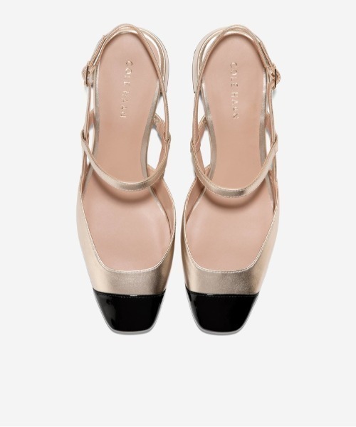 COLE HAAN ペラ ブロック ヒール スリング（チョコレート） セール】ペラ ブロックヒール スリング 35mm womens（サンダル