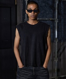 ANDER HUNK(A_[nN)Overdyed Sleeveless T-shirt / I[o[_CX[uXTVc(^Ngbv)