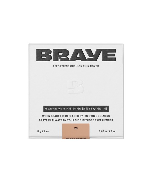 BRAYE(ブレイ)の「【新商品】ブレイエフォートレスクッションシンカバー(リフィル付き)(ファンデーション・レディース・19/23/21・FREE)」の6枚目の写真