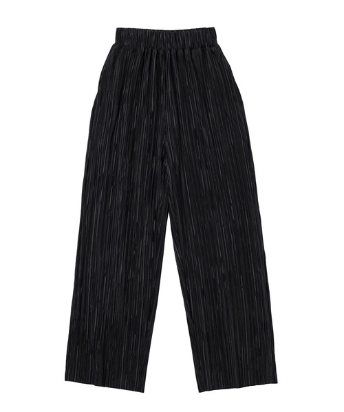 PUNYUS（プニュズ）の「セルフカットプリーツパンツ（その他パンツ・レディース・ブラック/サックスブルー/スミクロ/イエロー/オレンジ・1/2/3/4）」の22枚目の写真